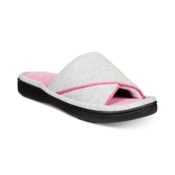 Isotoner Signature Women's Jersey Nicole Slide‎ with Memory Foam Size  6.5-7 - Picture 1 of 6